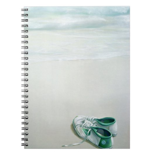 Carnet Chaussures de gymnase sur la plage (Devant)