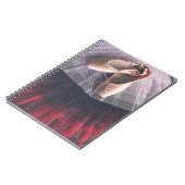 Carnet - chaussures et tutu de Pointe (Côté gauche)