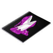 Carnet Chaussures haute talon Stileto Parties scintillant (Côté gauche)