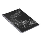 Carnet Chauve-souris plongeante - par BurnsInHell (Côté Droit)