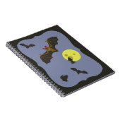 Carnet chauves-souris éffrayante d'Halloween (Côté Droit)