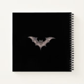 Carnet Chauves-souris et araignées Goth Éffrayant (Dos)