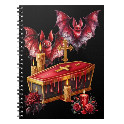Carnet Chauves-souris vampires (Devant)