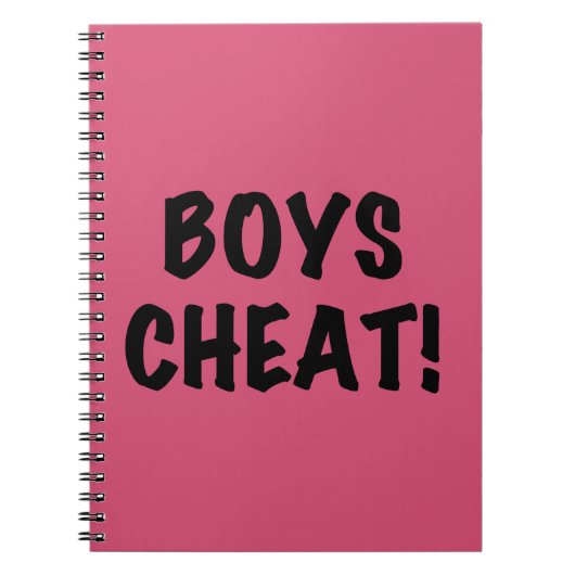 Carnet Cheat de Boys (Devant)