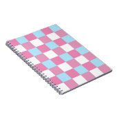 Carnet Checkerboard Pattern  (Côté Droit)