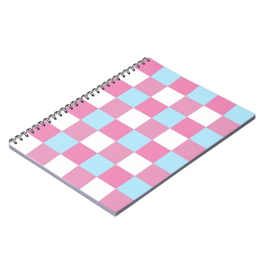 Carnet Checkerboard Pattern  (Côté gauche)