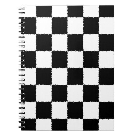 Carnet Checkered de drapeau (Devant)