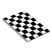 Carnet Checkered noir (Côté Droit)