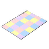 Carnet Checkers Pastel Spring (Côté gauche)