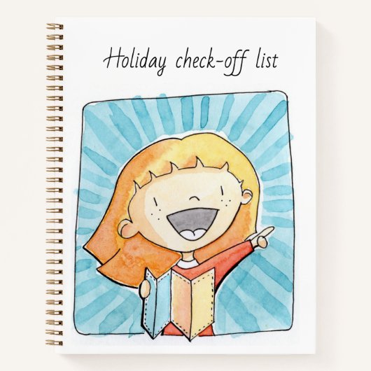 Carnet Checklist studio le dessin joyeux (Devant)