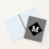 Carnet Checkmate Charm: Customizable Retro Grid (Intérieur)