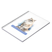 Carnet Cheeky Cat Devis Cadeau, Amoureux des animaux (Côté gauche)