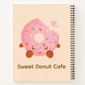 Carnet Cheerful Donut With Sprinkles (Dos)