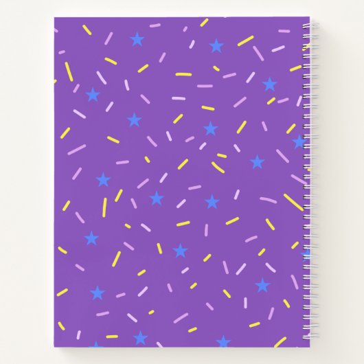 Carnet Cheerful Sprinkle Initial Notebook (Dos)