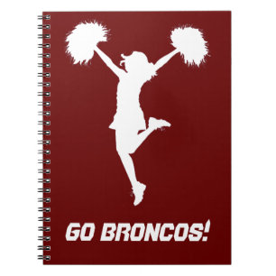 Carnet Cheerleading personnalisable de pom-pom girl