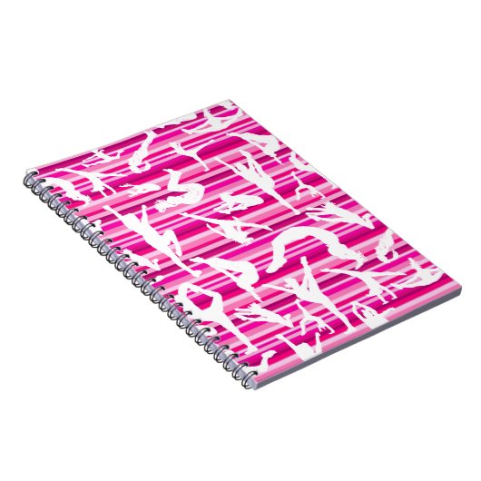 Carnet Cheerleading rose fait sur commande (Côté Droit)