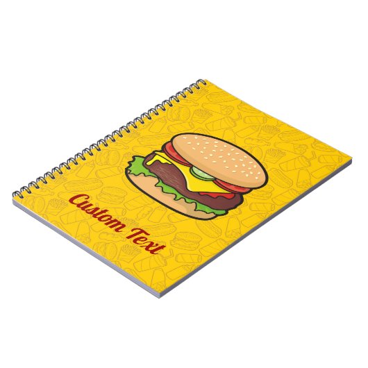Carnet Cheeseburger (Côté gauche)