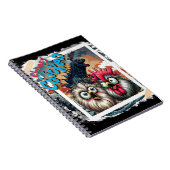 Carnet "Cheesy Chicken Selfies" T-Rex Spiral Notebook (Ed (Côté Droit)