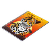 Carnet Cheetah African Feline Wild Animal (Côté gauche)