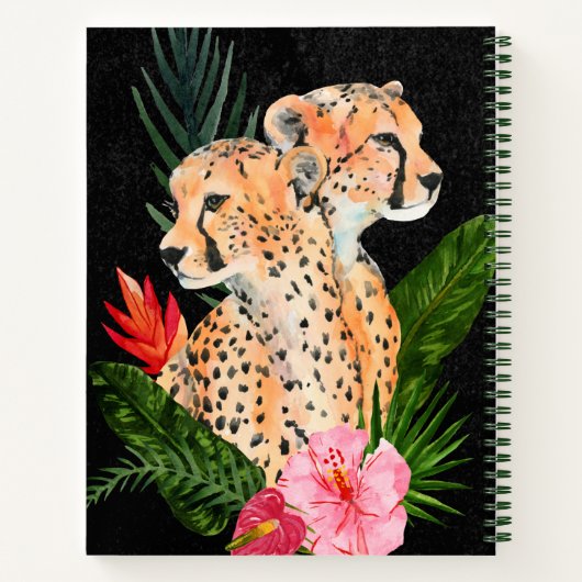 Carnet Cheetah Bouquet (Dos)