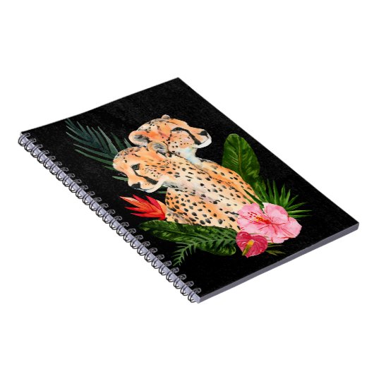 Carnet Cheetah Bouquet (Côté Droit)