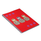 Carnet Cheetah Matryoshka (Côté Droit)
