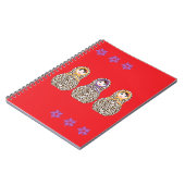 Carnet Cheetah Matryoshka (Côté gauche)