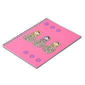 Carnet Cheetah Matryoshka (Côté gauche)