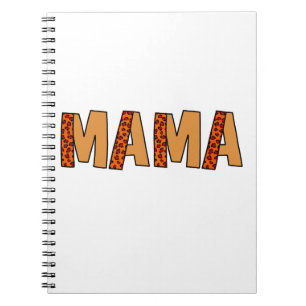 Carnet Cheetah Print Leopard Maman