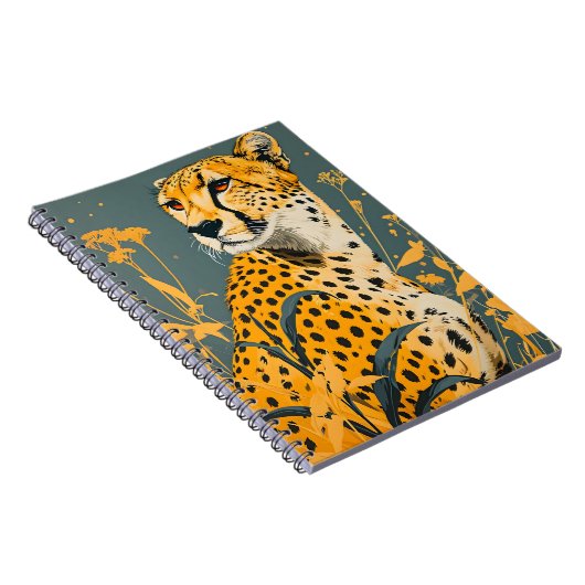 Carnet Cheetah vintage (Côté Droit)