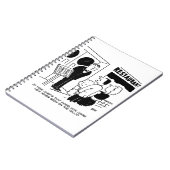 Carnet Chef au restaurant Not Bein on Television Cartoon (Côté gauche)