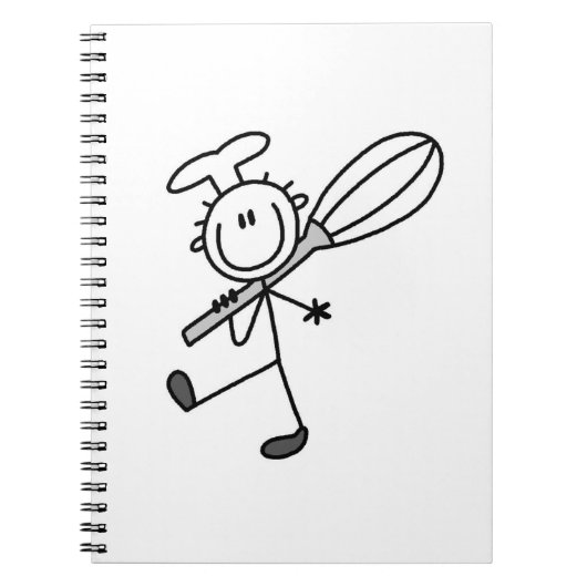 Carnet Chef Bâtonnet Avec Fouet (Devant)