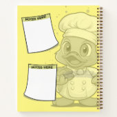 Carnet Chef canard (Dos)
