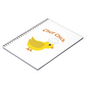 Carnet Chef Chick (Côté gauche)