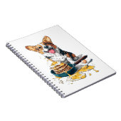 Carnet Chef Corgi � Chien de cuisine drôle (Côté Droit)