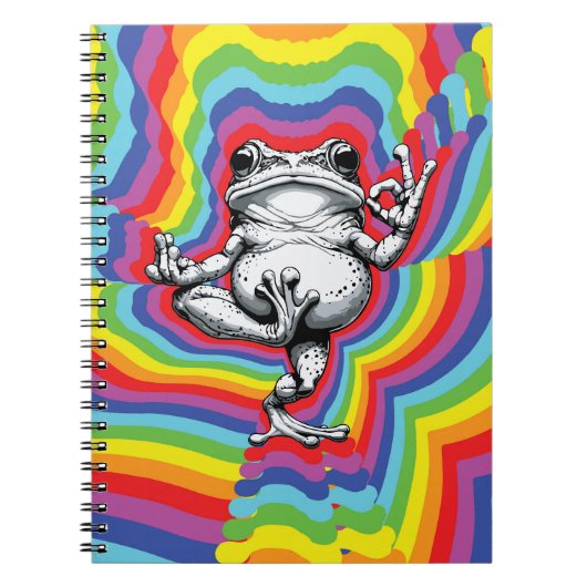 Carnet Chef-d'œuvre de Grenouille Zen (Devant)