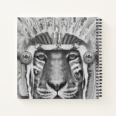 Carnet Chef du tigre amérindien (Dos)