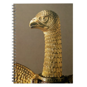 Carnet Chef d'un aigle, détail d'ornamenta du 12ème