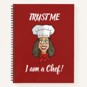 Carnet Chef femme (Devant)