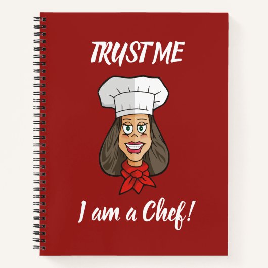 Carnet Chef femme (Devant)