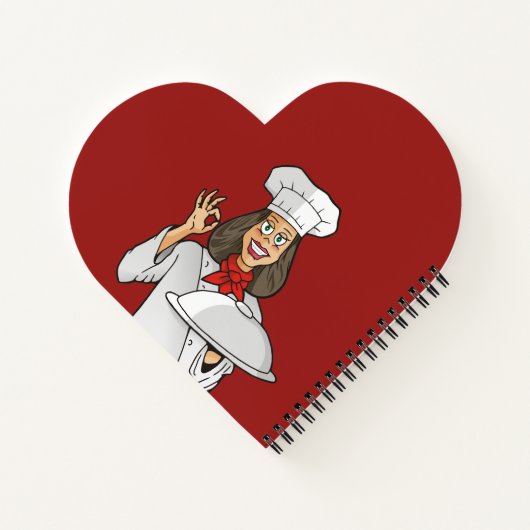 Carnet Chef femme (Dos)
