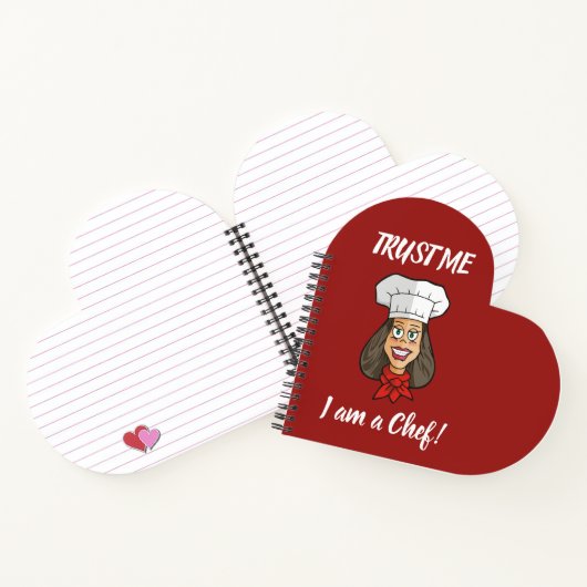 Carnet Chef femme (Intérieur)