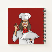 Carnet Chef femme (Dos)