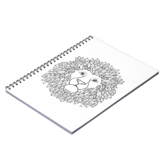 Carnet Chef inspiré de lion (Côté gauche)