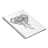 Carnet Chef inspiré d'éléphant (Côté Droit)