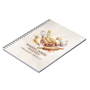 Carnet Chef Pâtissier Boulangerie Magasin Dessert Sucreri