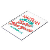 Carnet Chef Proud : My Employees Are Better Than Yours (Côté gauche)