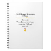 Carnet Chef, Ressources humaines (Devant)