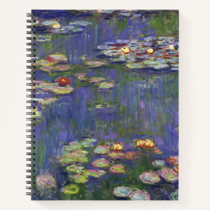 Carnet Chefs-d'œuvre de peinture de Nymphéas de Monet
