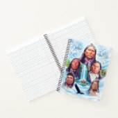 Carnet Chefs Indiens Amérindiens Collège Réglé (Intérieur)